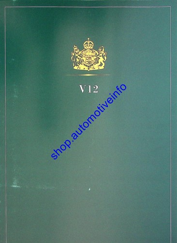 Hd3039 brochure jaguar xj12 - hd3039,